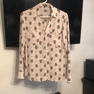 Light Pink Express Blouse - size Medium
